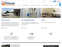 Tablet Screenshot of princen.com